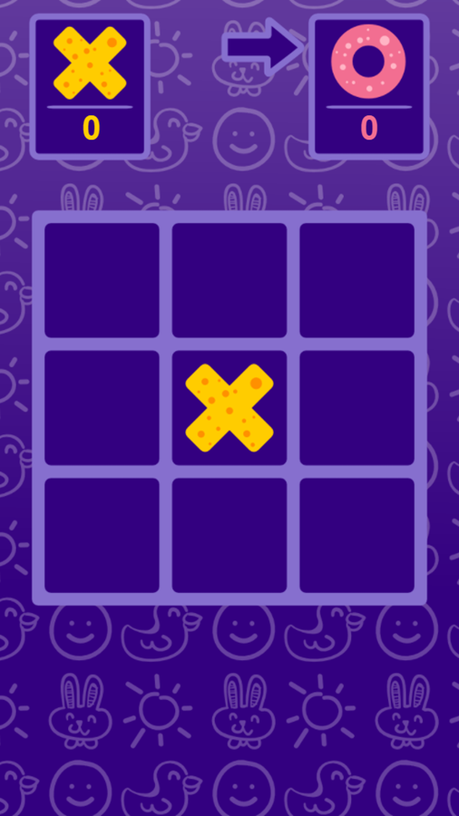 Tic Tac Toe Math Game Place Symbol Screenshot.