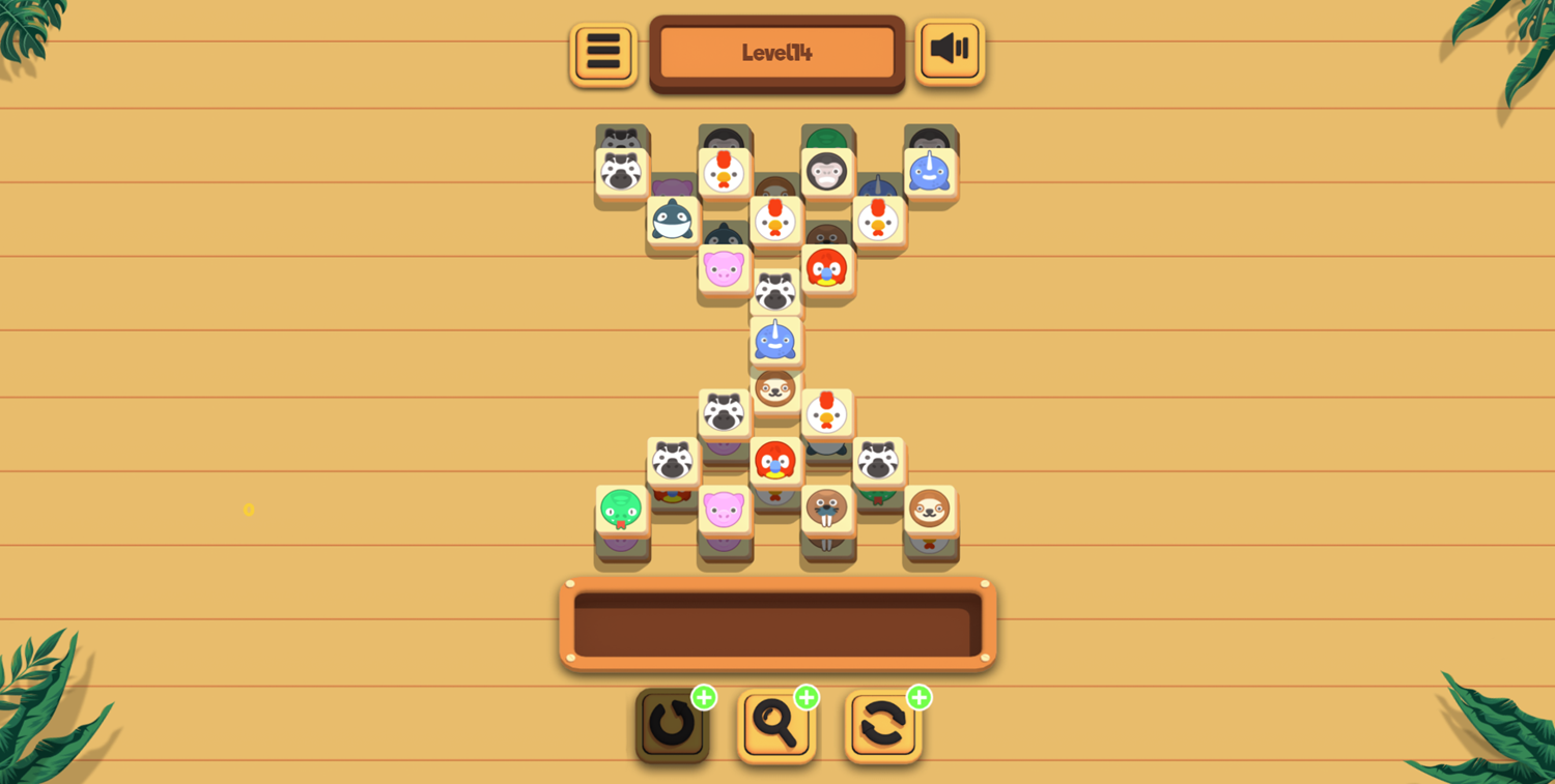 Tile Master Match Game Screenshot.