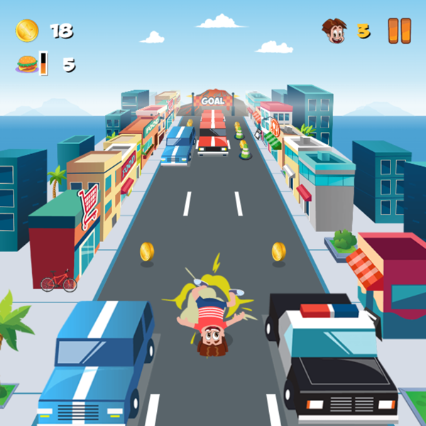 Titoo Run Game Play Screenshot.