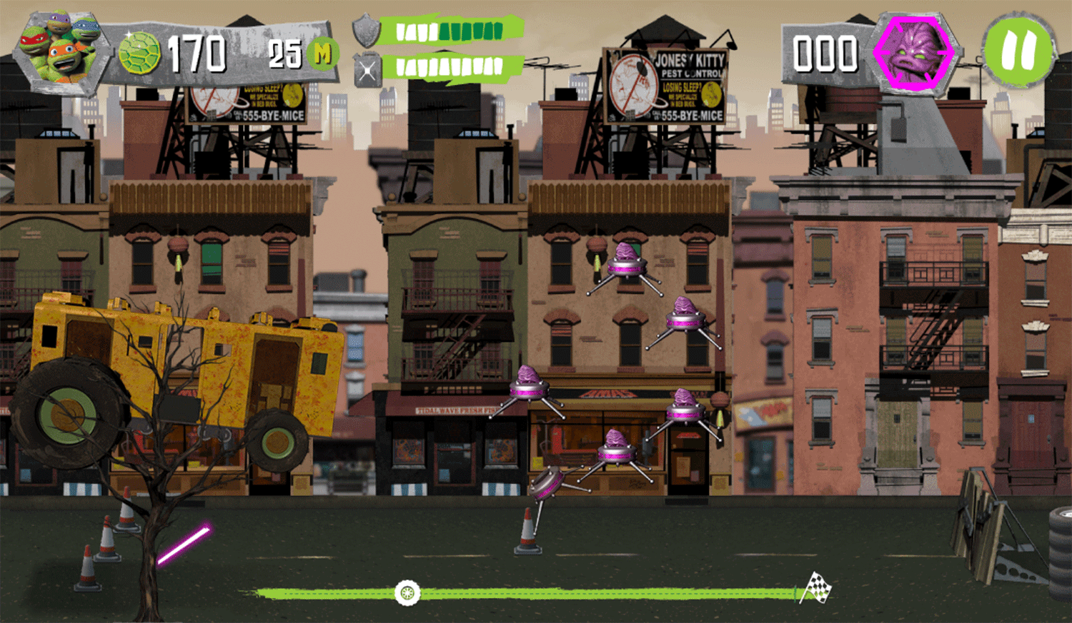 TMNT Build N Battle Game Screenshot.