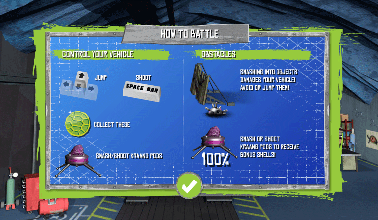 TMNT Build N Battle Instructions Screenshot.