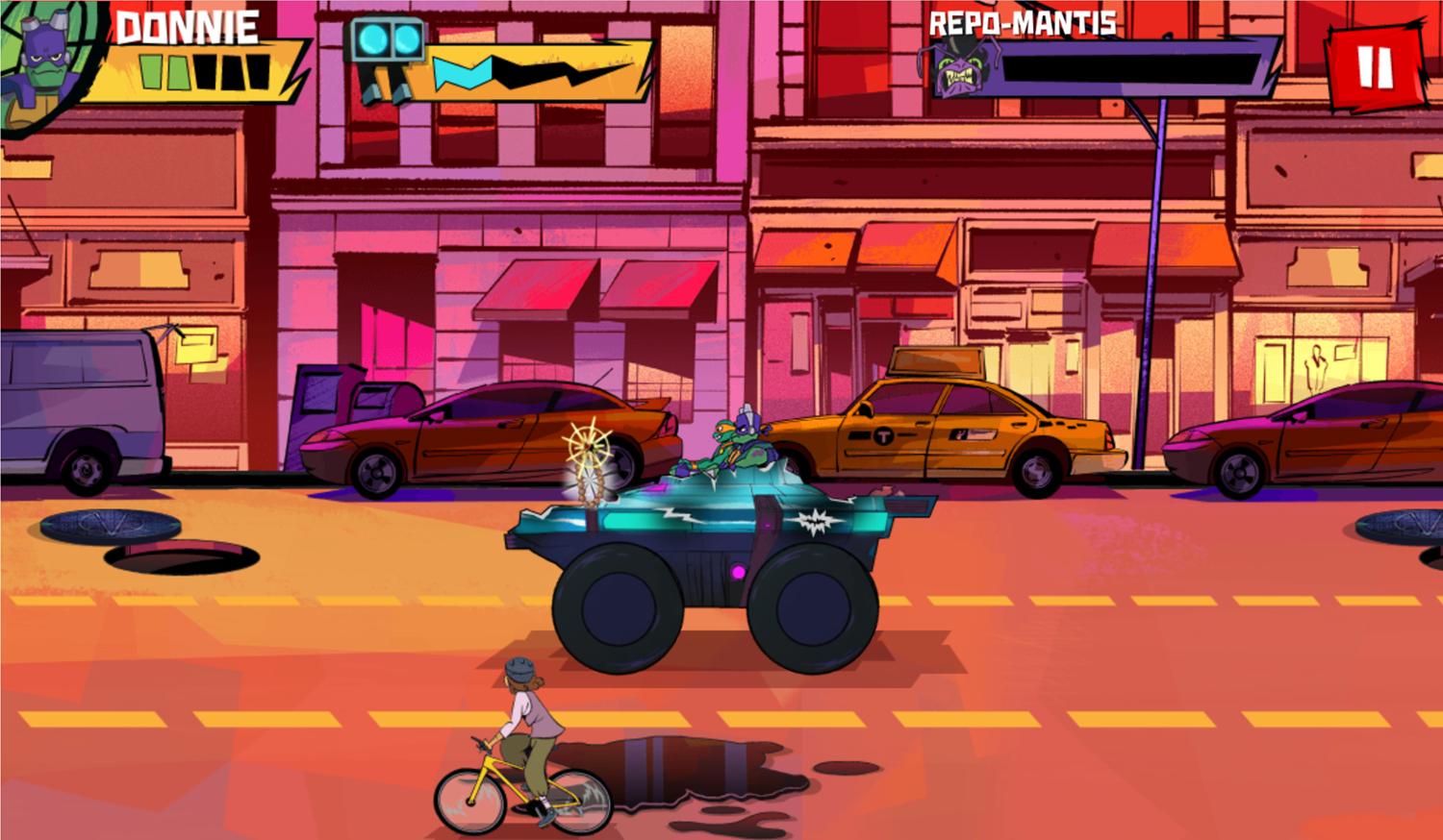 TMNT Epic Mutant Missions Last Level Beat Screenshot.