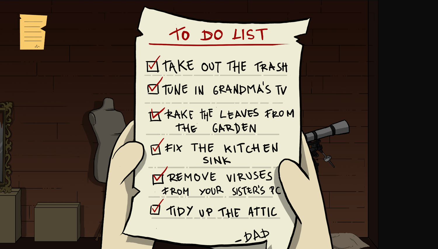 To Duel List Game To Do List Complete Screenshot.