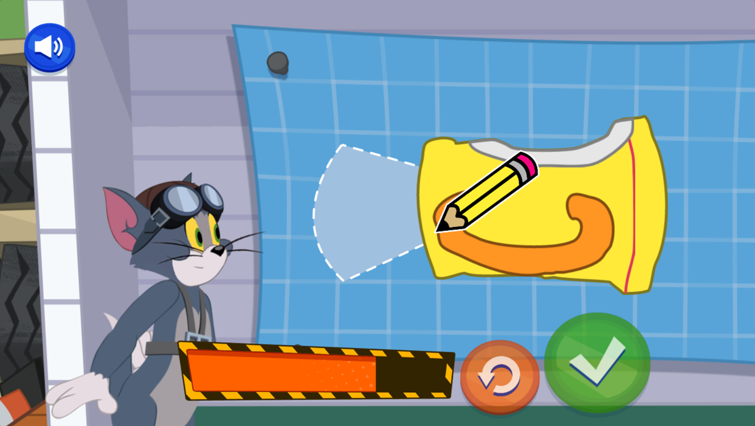 Tom & Jerry Blast Off Game Add Details Screenshot.