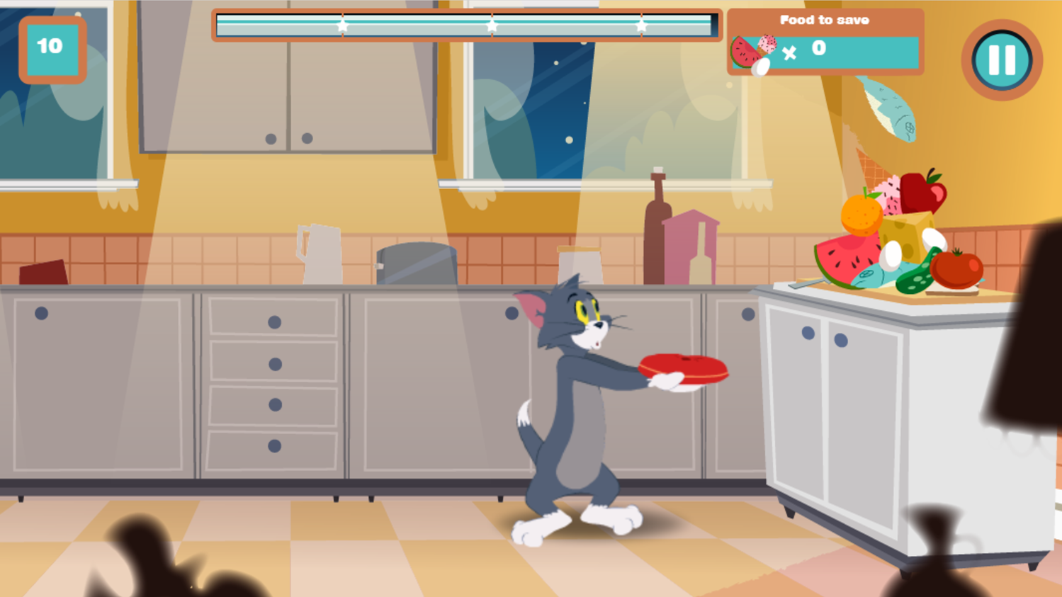 Tom and Jerry Don't Make a Mess Game Screenshot.