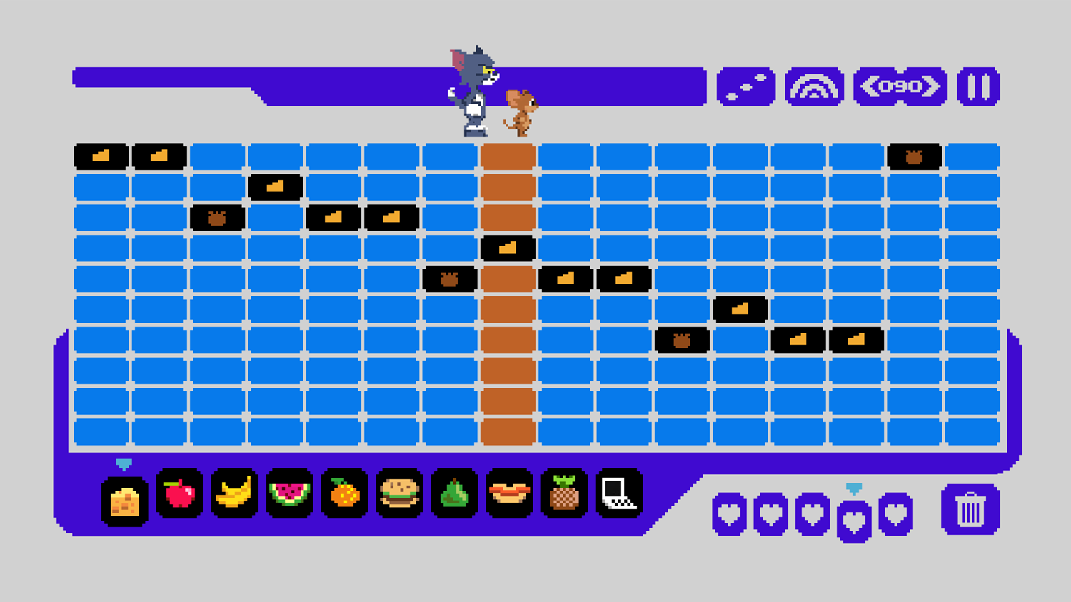 Tom and Jerry Music Maker Game Screenshot.