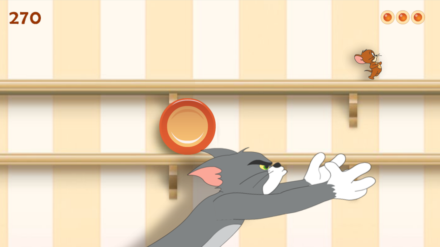 Tom and Jerry What's the Catch Tom Game Screenshot.