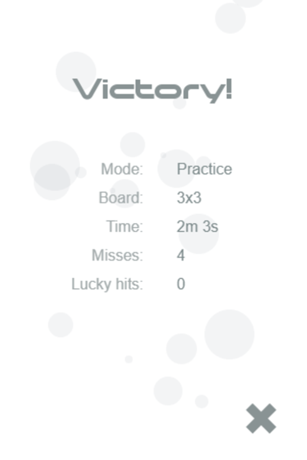 Tonality Game Victory Screenshot.