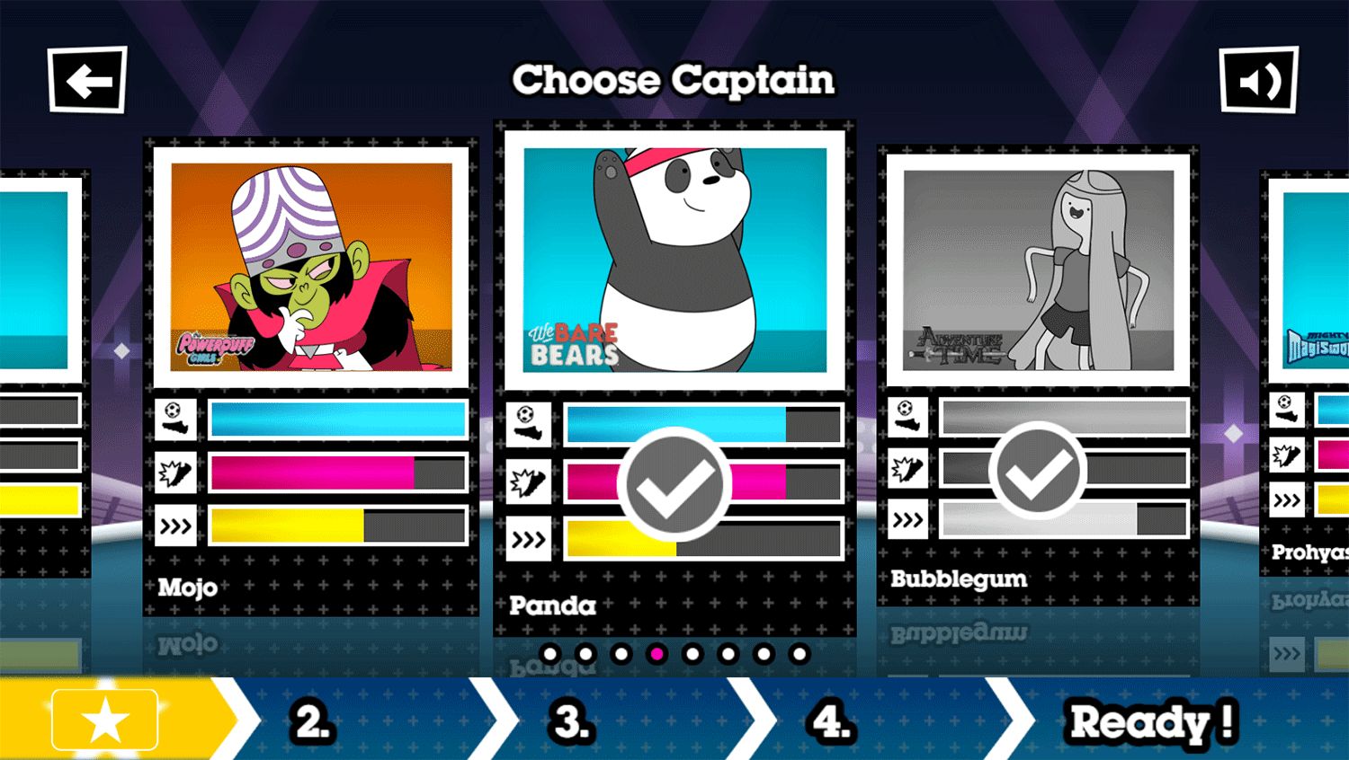 Toon Cup 2018 Choose Captain Screenshot.