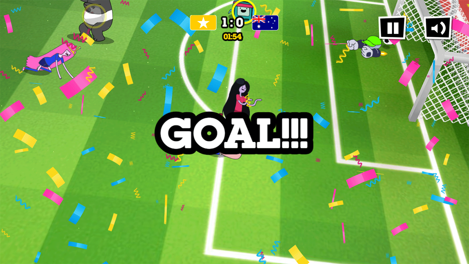 Toon Cup 2018 Goal Screenshot.