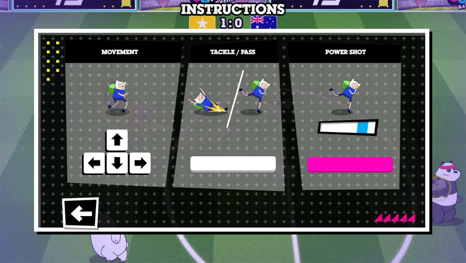 Toon Cup 2018 How To Play Screenshot.