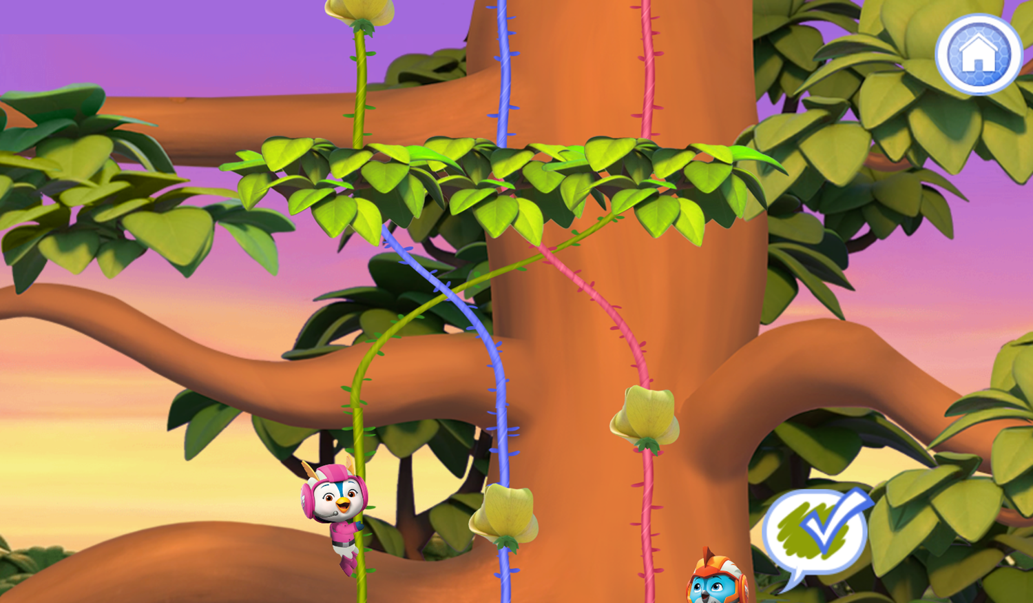 Top Wing Friends to the Rescue Game Stage 4 Gameplay Screenshot.