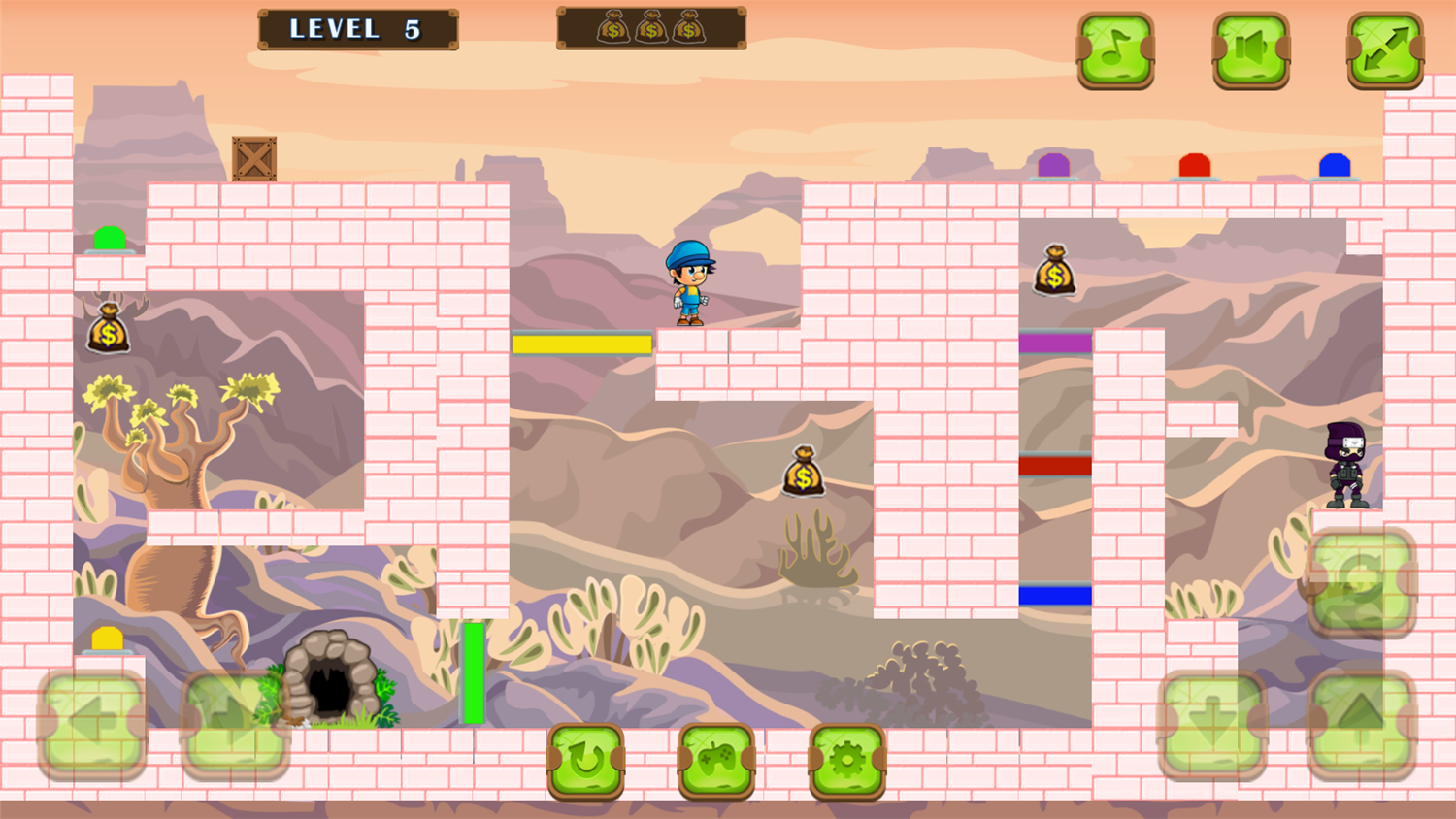Toto Double Trouble Game Level Progress Screenshot.