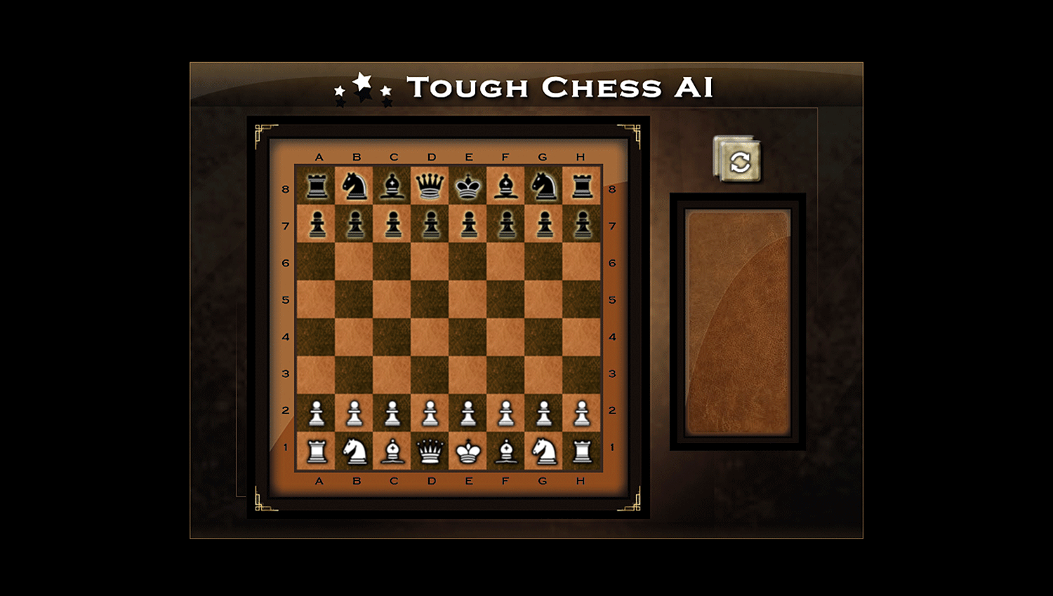 Tough Chess AI New Game  Screenshot.