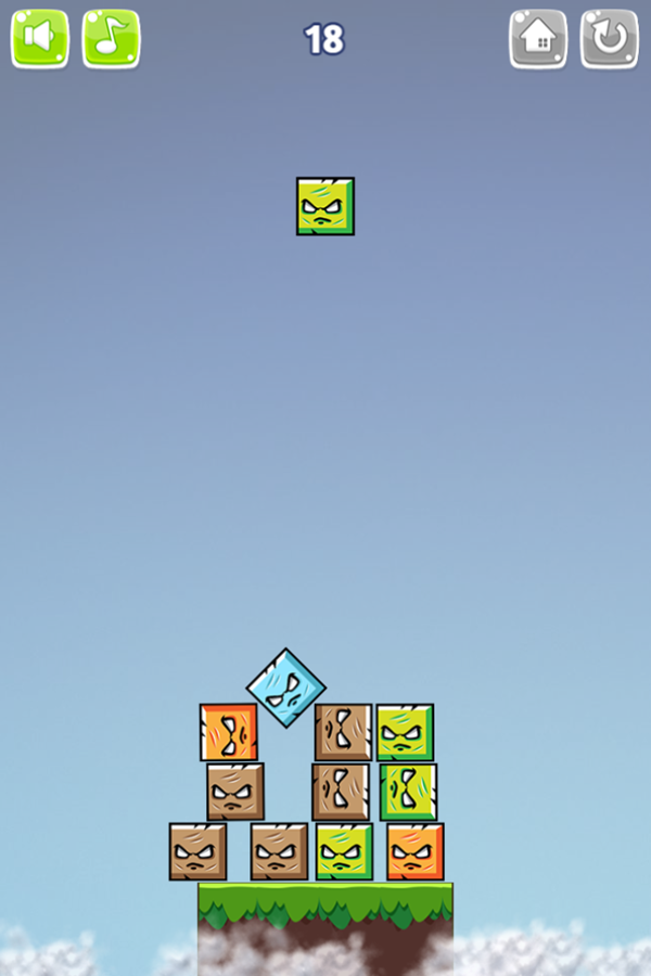 Tower Challenge Game Play Screenshot.
