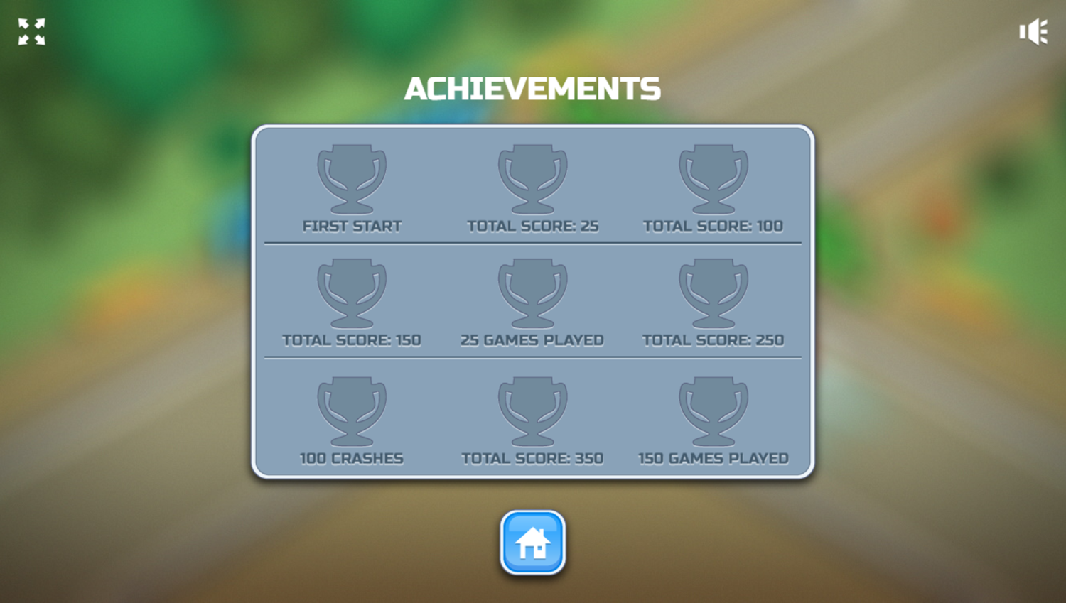 Traffic Control Game Achievements Screenshot.