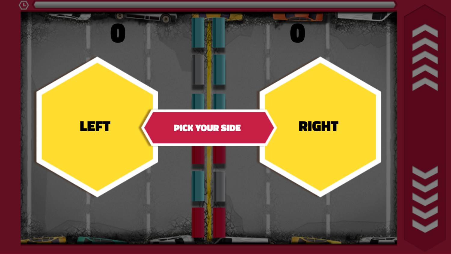 Transformers Faction Face Off Game Pick Side Screenshot.