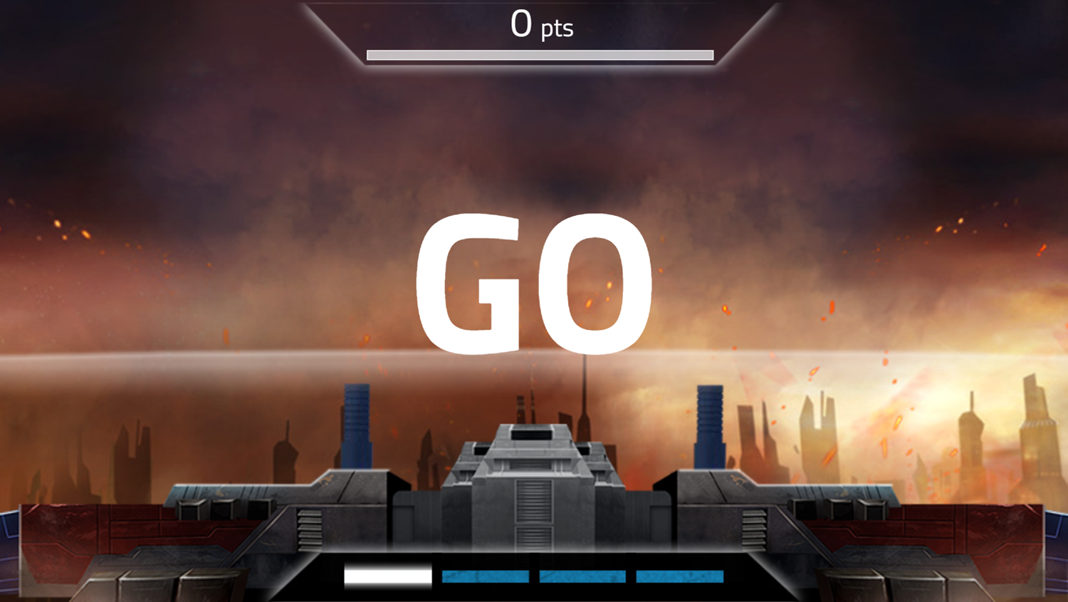 Transformers Titans Return Game Start Screenshot.