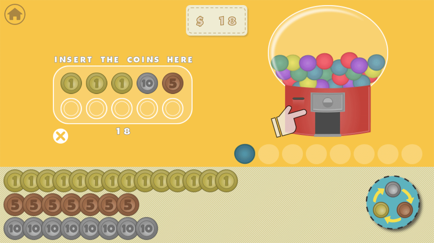 Treze Coins Game Screenshots.