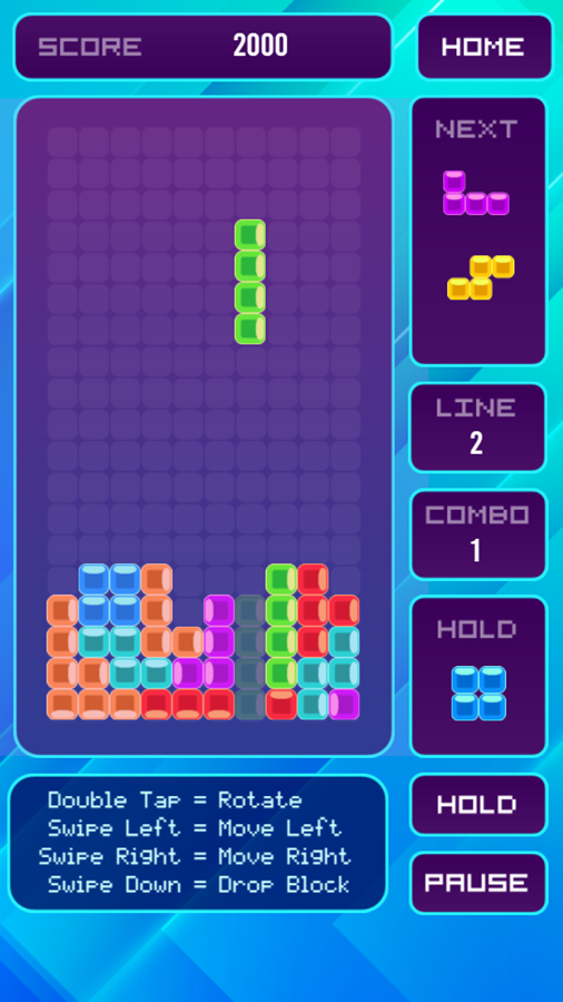 Tricky Brick Game Play Screenshot.