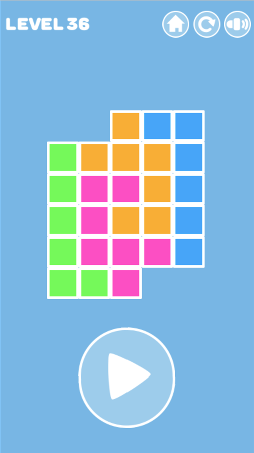 Tricky Shapes Game Complete Screenshot.