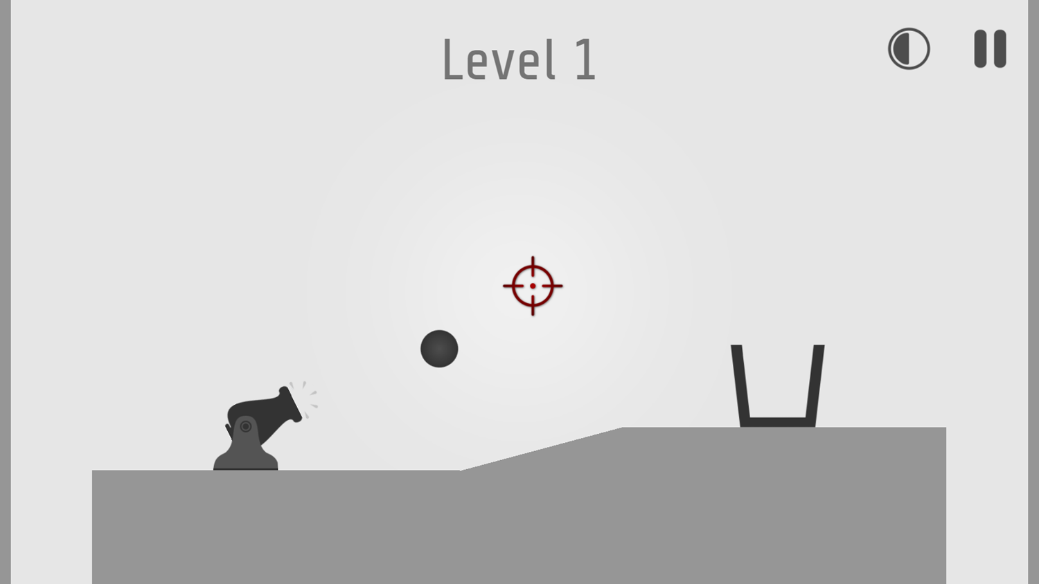 Trz Cannon Game Level Play Screenshot.