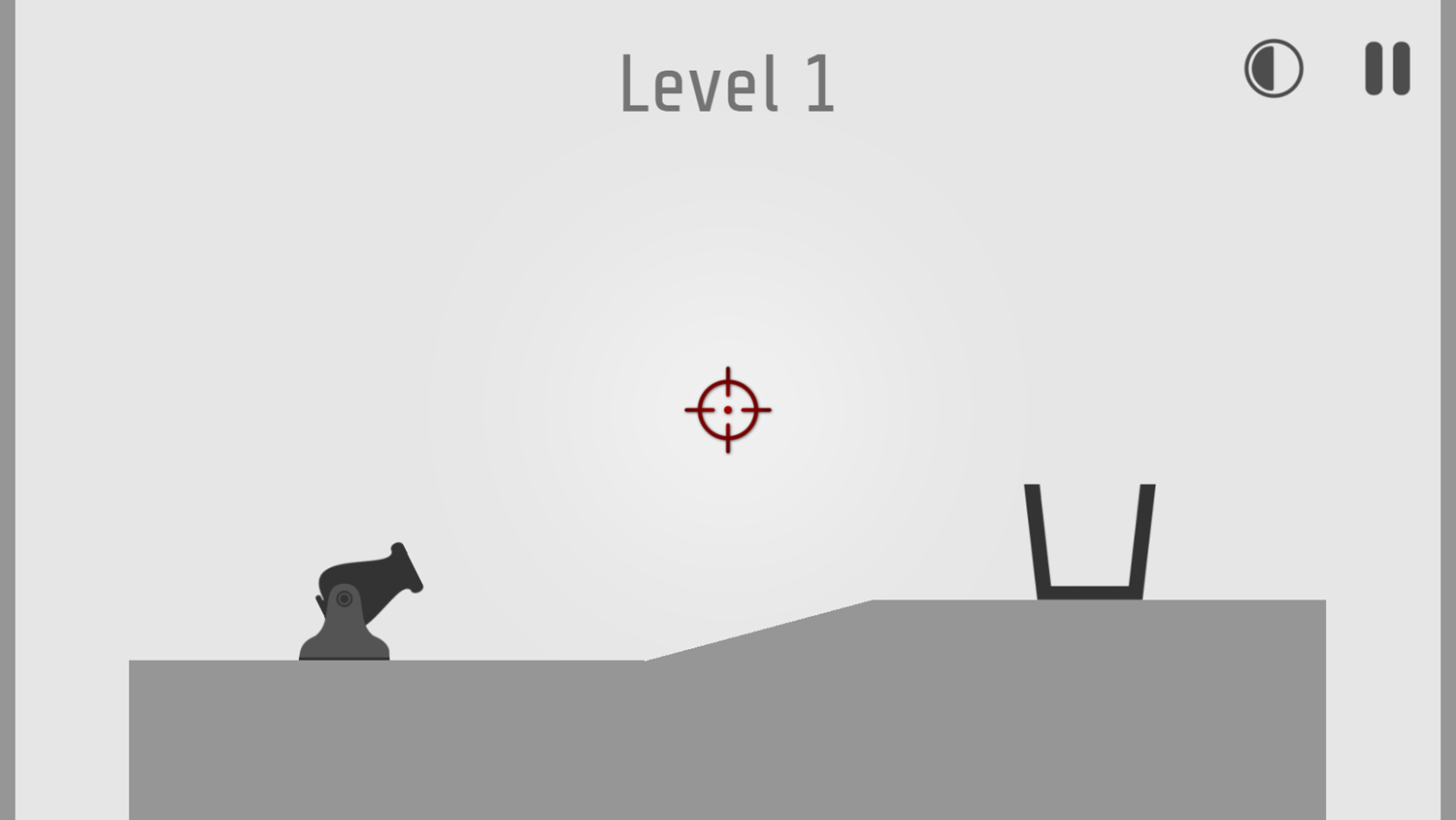 Trz Cannon Game Level Start Screenshot.