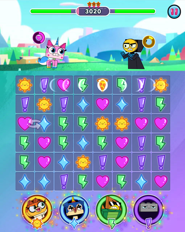 UniKitty Rainbow Rage Game Screenshot.