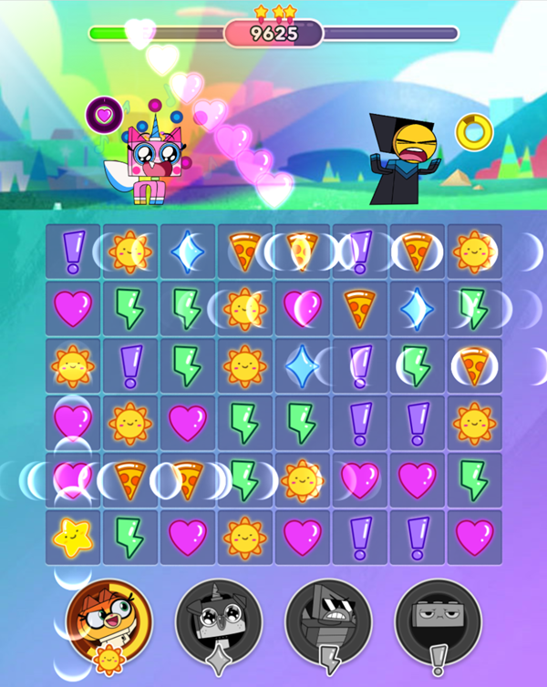 UniKitty Rainbow Rage Level Ending Screenshot.