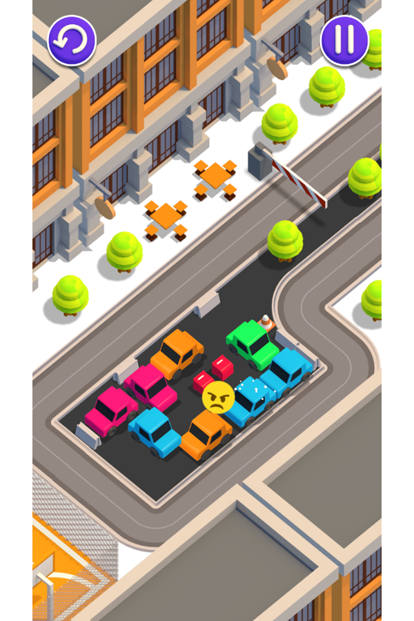 Unpark Jam Game Bumping Screenshot.