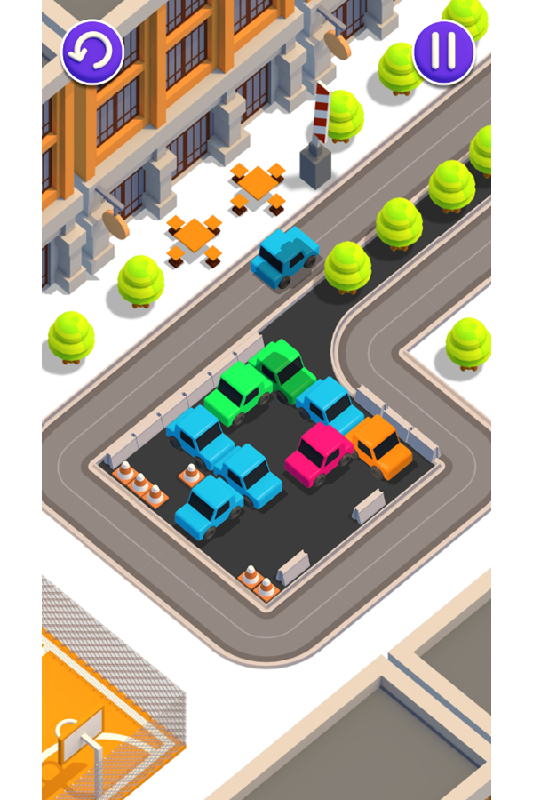 Unpark Jam Game Screenshot.