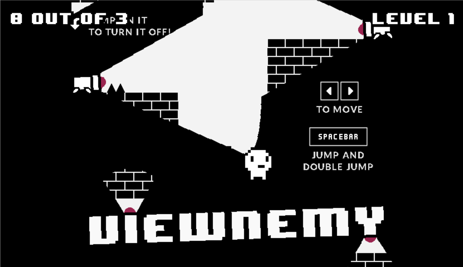 Viewnemy Game Instructions Screenshot.