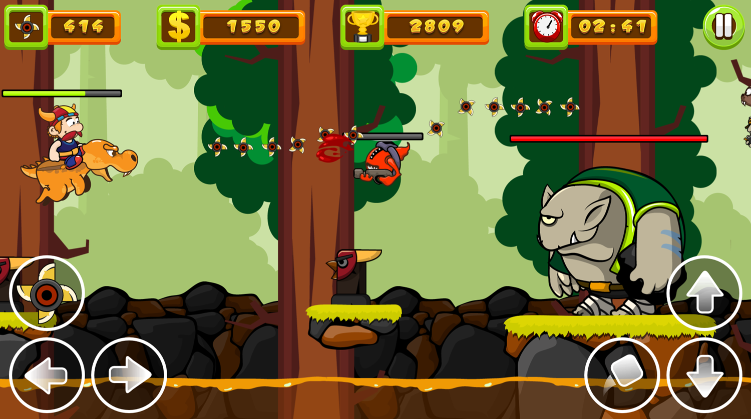 Viking Escape Game Game Play Screenshot.