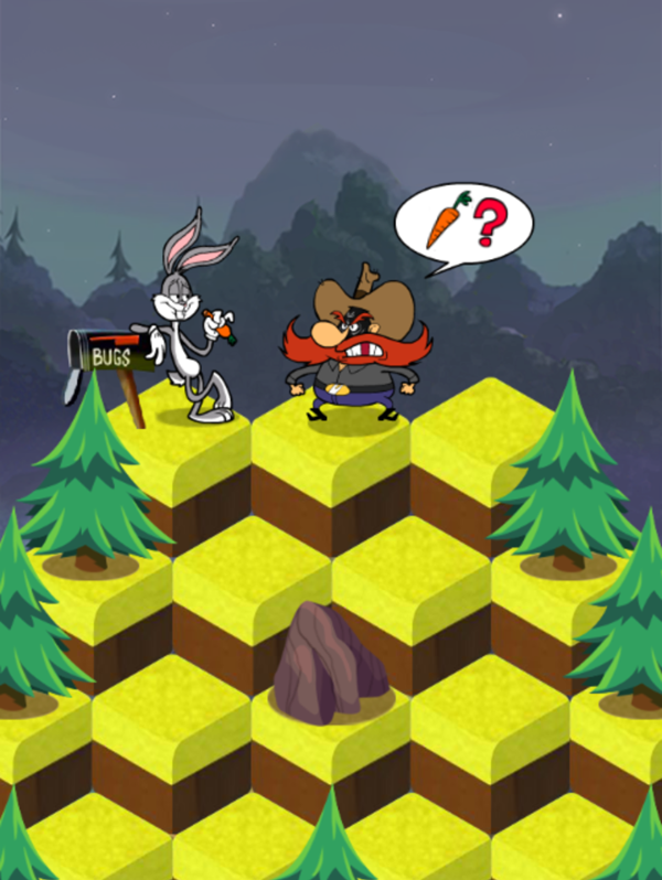 Wabbit Mountain Madness Game Intro Screenshot.