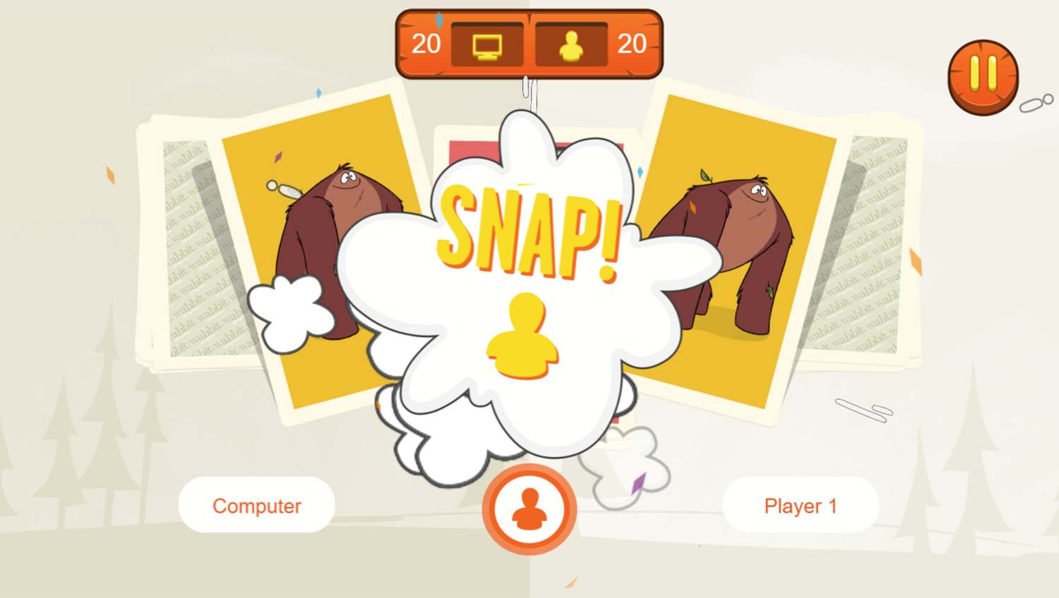 Wabbit Snap Game Play Screenshot.