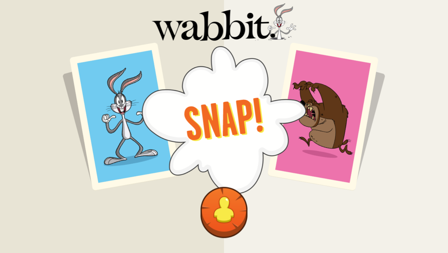Wabbit Snap Game Welcome Screen Screenshot.