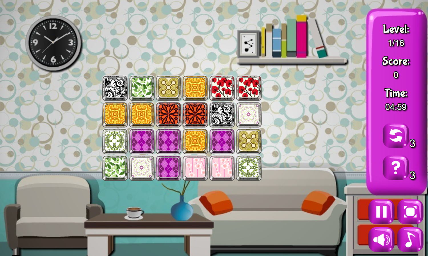 Wallpaper Connect Game Start Screenshot.