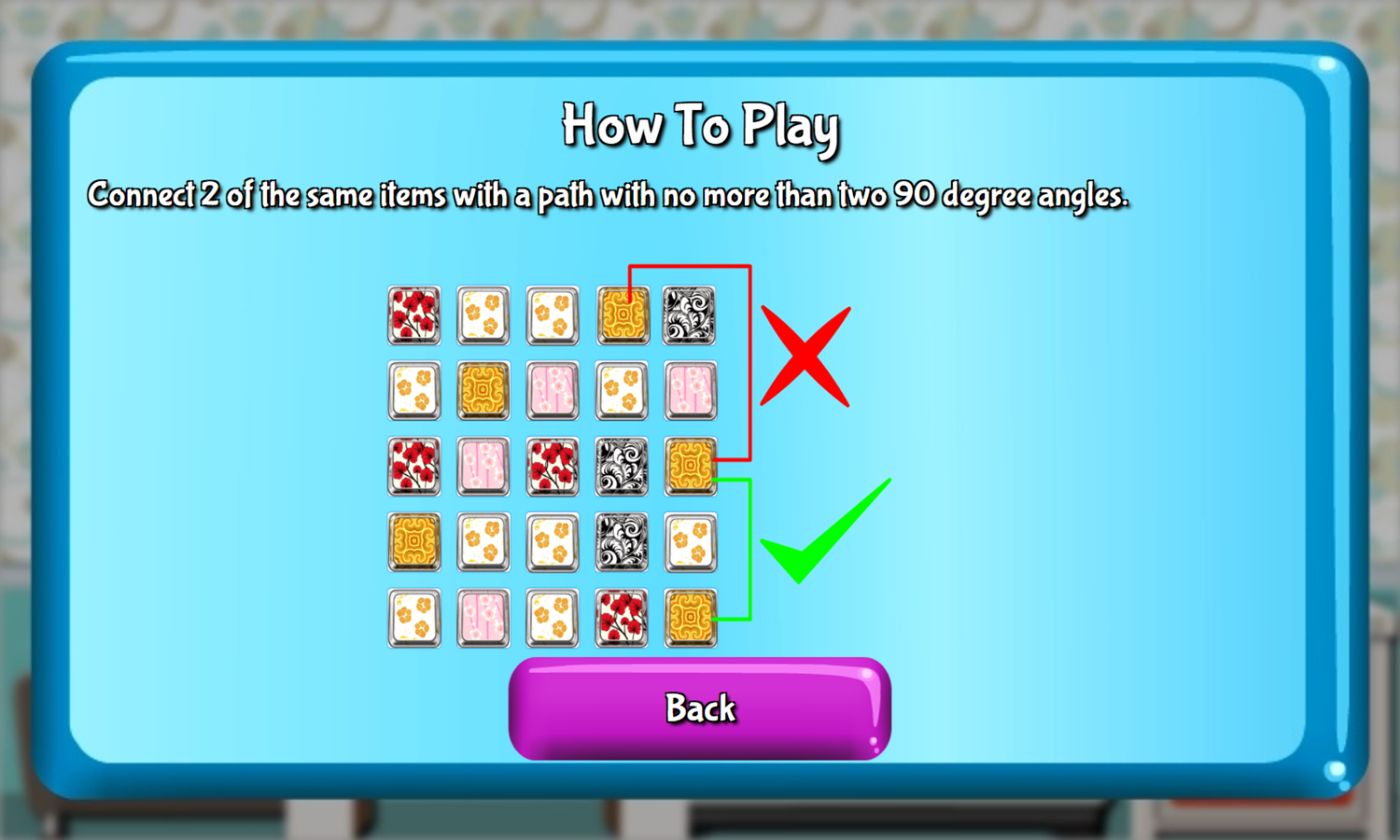 Wallpaper Connect Game How To Play Screenshot.