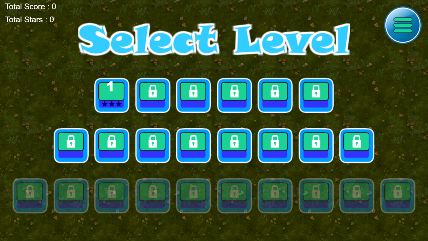 Water the Village Game Select Level Screenshot.