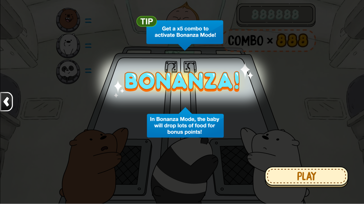 We Bare Bears Baby Bear Bonanza Mode Screenshot.