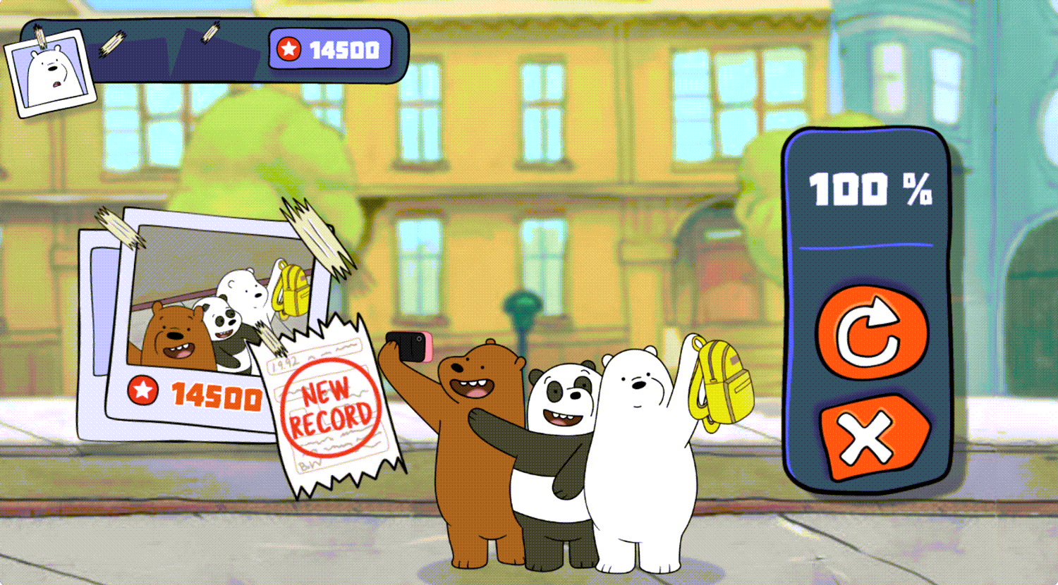 We Bare Bears Feathered Chase New Record Screenshot.