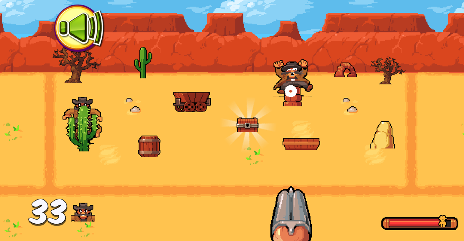 Western Sheriff Game Screenshot.