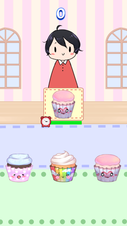 Which Cupcake Game Start Screenshot.