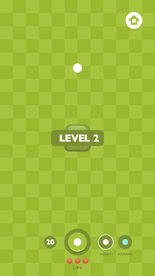 White Dot Game Next Level Screenshot.