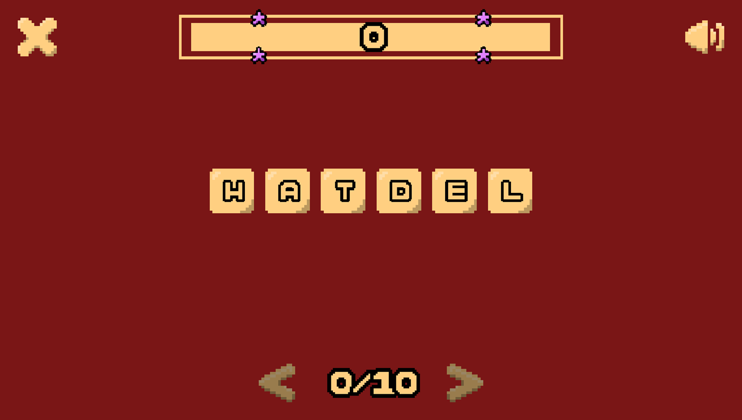 Word Master Game Question Screenshot.