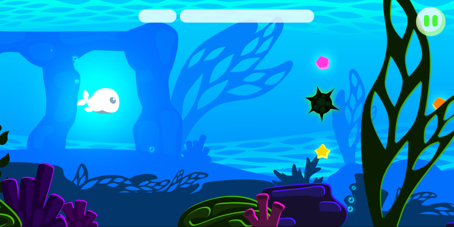 Yummy Way Game Start Screenshot.