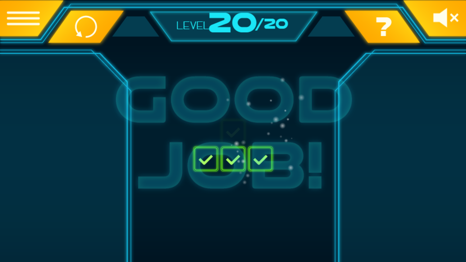 Zero Sum Game Level Beat Screenshot.