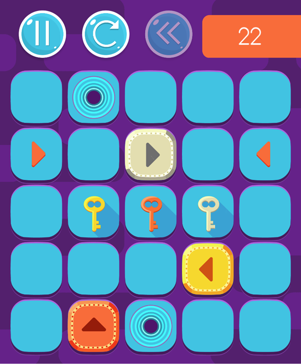 Zippy Boxes Game Screenshot.