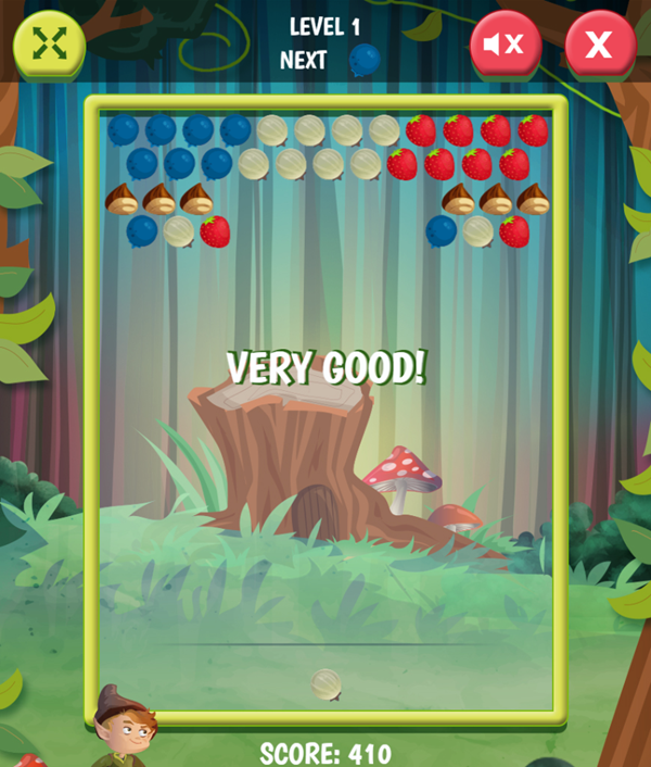 Zippy Pixie Game Play Screenshot.