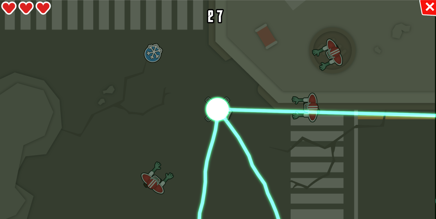 Zombies Are Coming Game Power Attack Screenshot.